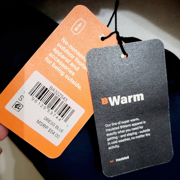 NWT Bass Outdoor Palmetto full zip front, fleece lined jacket, zip pockets Sz S - Picture 10 of 12